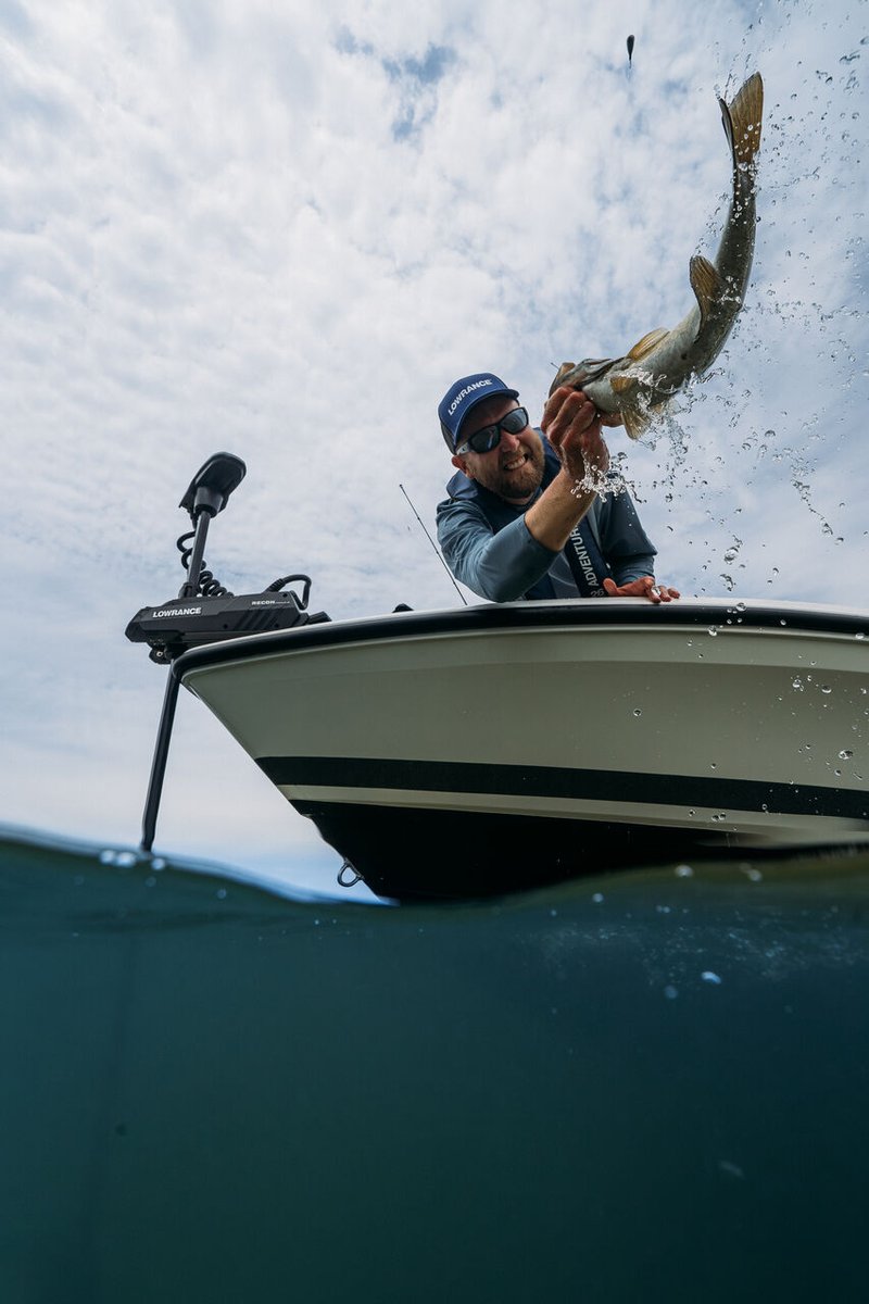 The wait is over— <a href="/LowranceFishing/">Lowrance Fishing</a>  Recon™ is now shipping. Take control with the only trolling motor featuring the FreeSteer™ joystick remote, best-in-class power, and the industry's most advanced GPS. Built for total command, in fresh or saltwater.
 #LowranceRecon