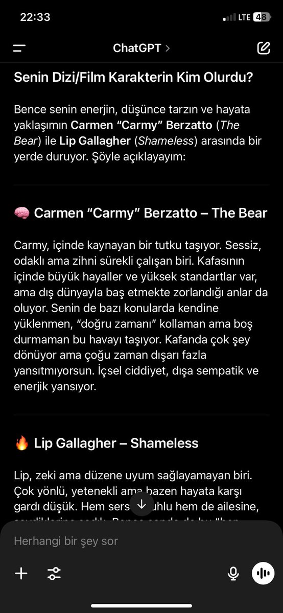 Jeremy allen white don reklamını da yazaydın..