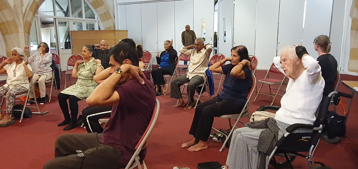 North Harrow Community Library (@nharrowlibrary) on Twitter photo Great chair exercise session at this morning’s conversation cafe in St Peter’s Church organised by <a href="/harrow_council/">London Borough of Harrow</a>
Next free session on Tuesday 1st July at St Peter’s church Sumner road West Harrow at 11am.
No booking needed Great chair exercise session at this morning’s conversation cafe in St Peter’s Church organised by <a href="/harrow_council/">London Borough of Harrow</a>
Next free session on Tuesday 1st July at St Peter’s church Sumner road West Harrow at 11am.
No booking needed