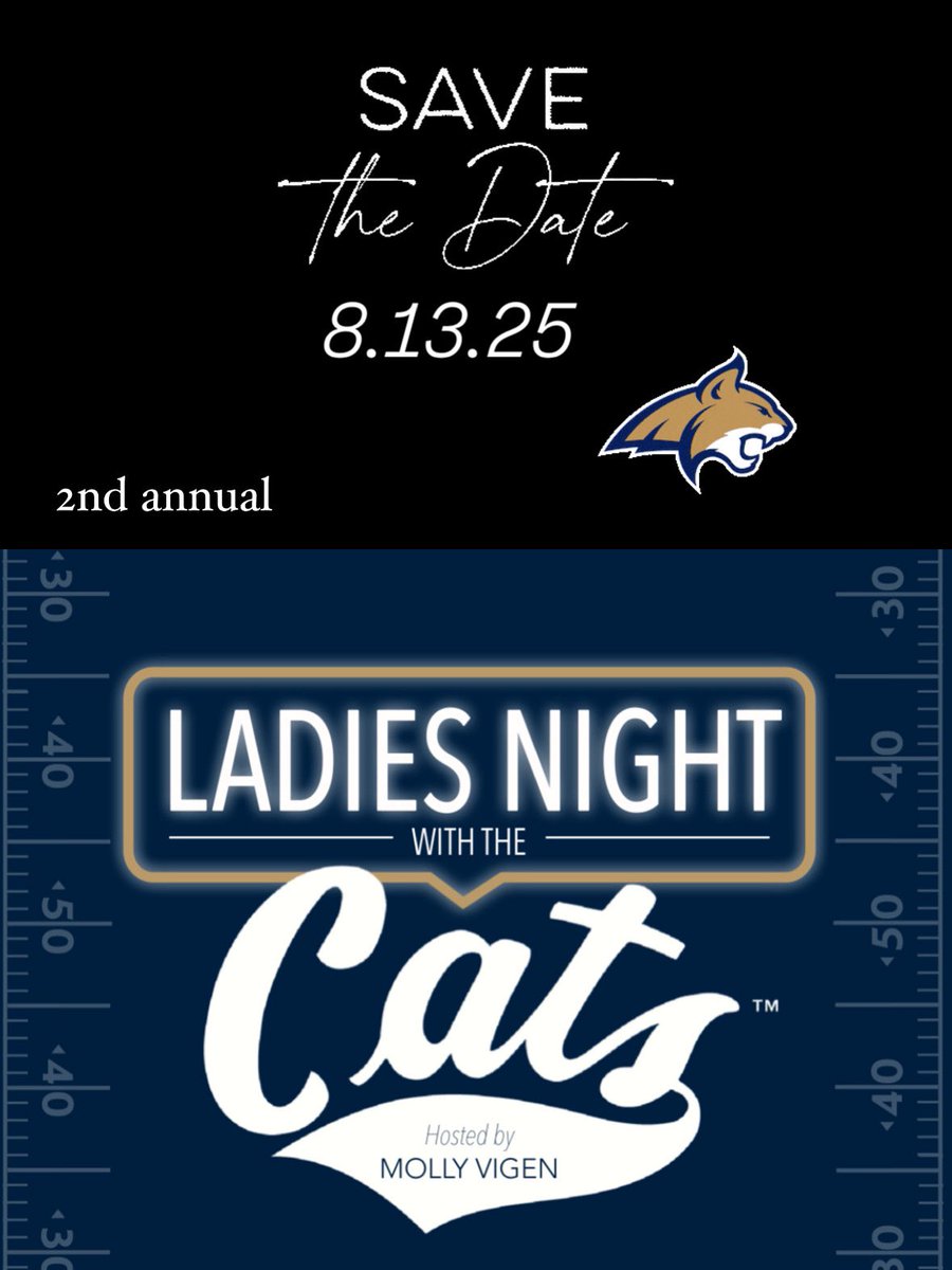 Sold it out in year #1… back for year ✌️with MORE exciting behind the scenes of @msubobcatsfb. Watch for link to register you &amp; your bestie football-loving ladies… coming soon!  👀😻8.13.25