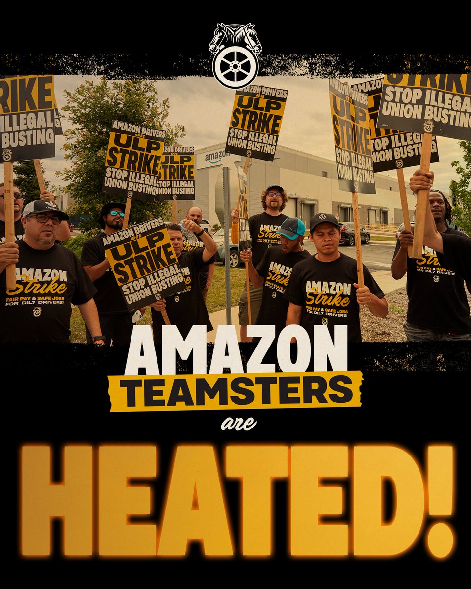On even the hottest summer days, Amazon Teamsters are dedicated to delivering for Americans across the country. We endure extreme heat to boost Amazon's profits, but the company rewards us with disrespect and contempt for our well-being.

Amazon Teamsters are fighting for a union