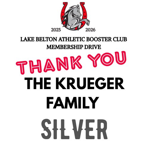 Let’s Go Bronco Nation!!! Thank you Krueger Family for your SILVER level sponsorship of the 2025- 2026 Lake Belton Broncos. We are so grateful for your commmunity support of the LBHS student athletes #ALLIN #RiseUp #HorseshoesUp