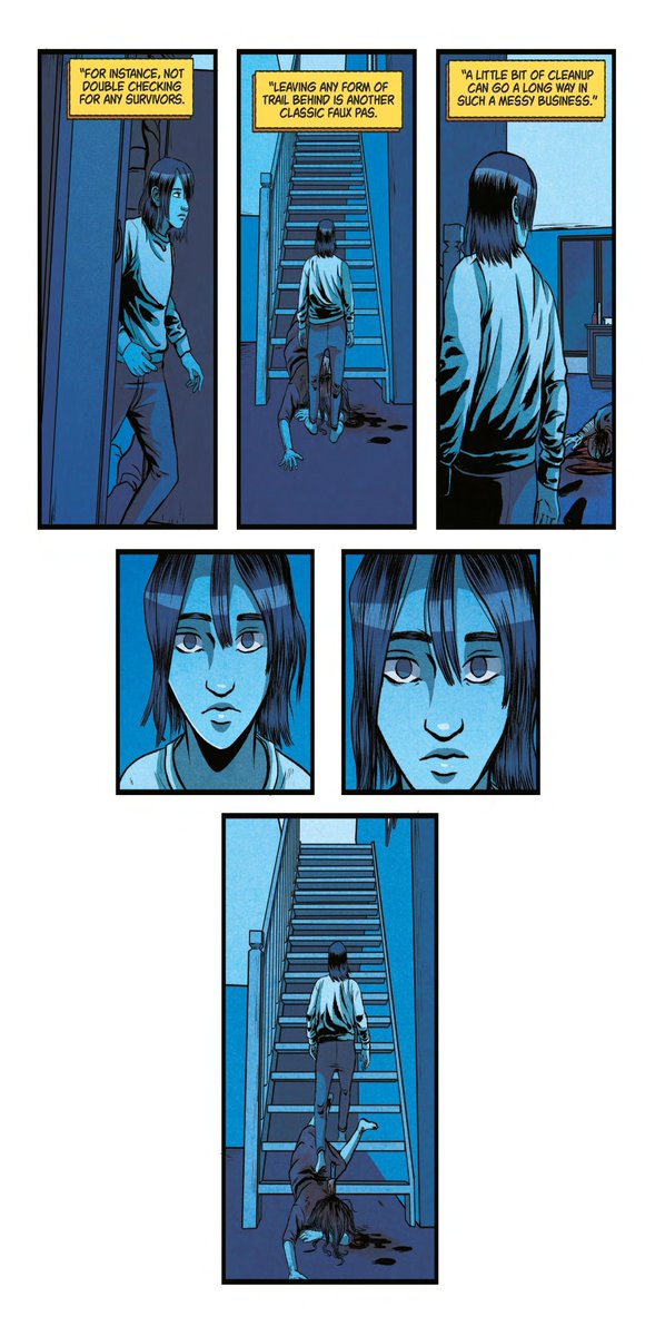 ComicReload's tweet image. Ngl, if you're gonna go full stealth mode, you gotta commit to the clean up! Leaving survivors and trails is just bad form. 💀 #comicart #stealthfail #cleanup