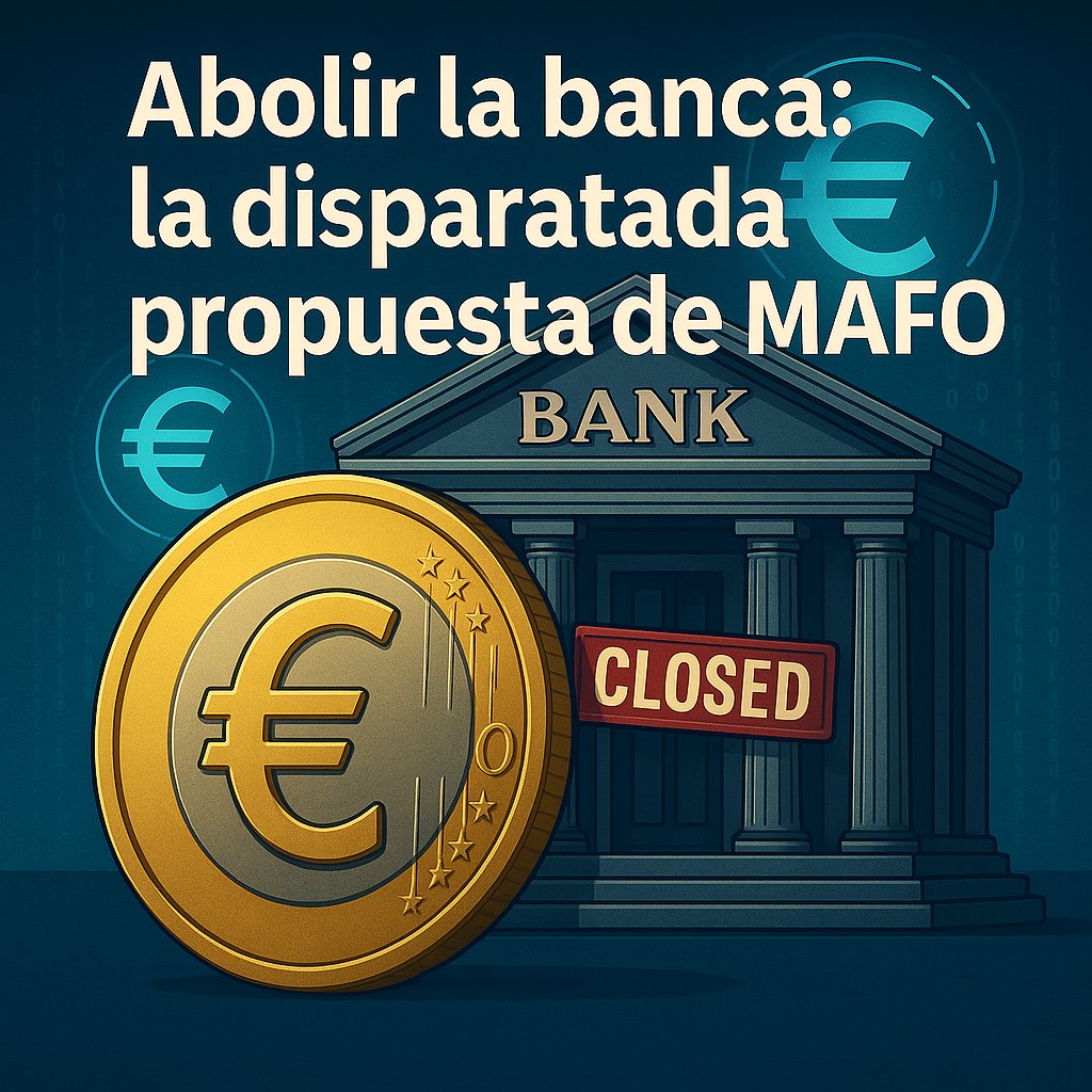 Abolir la banca: la disparatada propuesta de MAFO

✍️Hoy escribo en el @JuandeMariana sobre por qué la revolución monetaria que propone MAFO, exgobernador del Banco de España, es un completo disparate 👇

juandemariana.org/abolir-la-banc…
