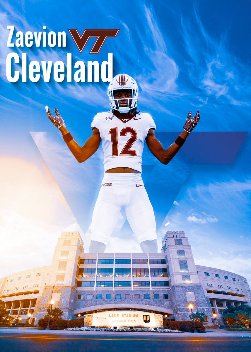 <a href="/zae_cleveland1/">Zaevion Cleveland</a> Welcome to VT 🦃🏡 
#Hokies #HokieFB #HokieNation #VT #Blacksburg #VirginiaTech #CFB #football #Committed