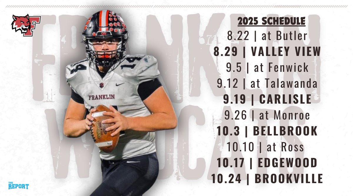 🚨 Schedule Release | Franklin <a href="/IsaacsBraydon/">Braydon Isaacs</a>