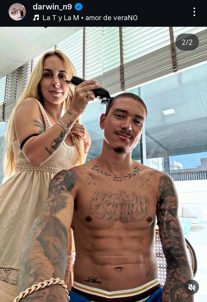 The Anfield Talk (@theanfieldtalk) on Twitter photo Darwin Nunez has cut off his hair. Darwin Nunez has cut off his hair.