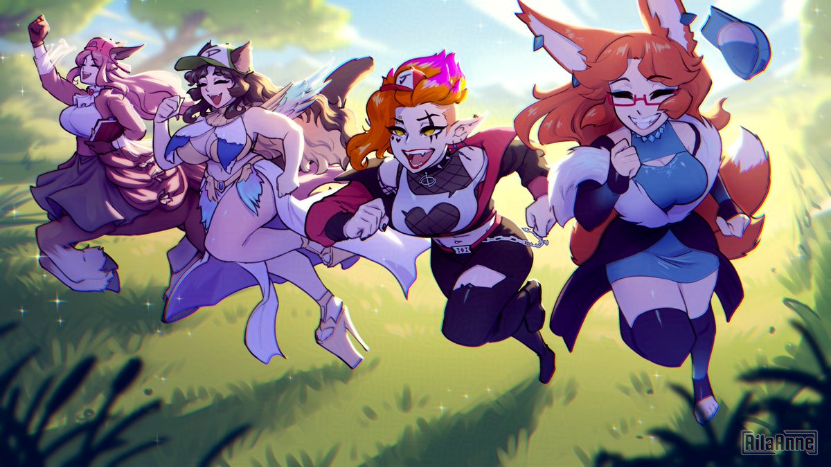 AilaAnne - Vtuber (@ailaannevtuber) on Twitter photo I love going on adventures with these gals <3
<a href="/DandelionDaysVT/">Detective Dandelion 🔎🐴 Centaur Vtuber</a> <a href="/DeetheSphinx/">Dee the Sphinx 🔆Silly Sphinx DEEmiGoddess🔆</a> <a href="/JackieMeyersVT/">Jackie Meyers 🩸Punk Vampire VTuber 🦇</a>
#art #vtubers I love going on adventures with these gals <3
<a href="/DandelionDaysVT/">Detective Dandelion 🔎🐴 Centaur Vtuber</a> <a href="/DeetheSphinx/">Dee the Sphinx 🔆Silly Sphinx DEEmiGoddess🔆</a> <a href="/JackieMeyersVT/">Jackie Meyers 🩸Punk Vampire VTuber 🦇</a>
#art #vtubers