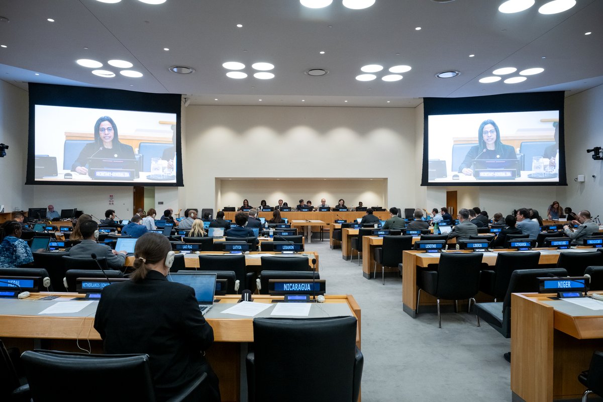 🌍 At the <a href="/UN/">United Nations</a>, I delivered my first address as ISA Secretary-General to the 35th Meeting of the States Parties to UNCLOS.

I stressed the need to uphold multilateralism &amp; protect the common heritage of humankind.

🔗 Read my statement: bit.ly/3HZlXhj

#UNCLOS #ISA