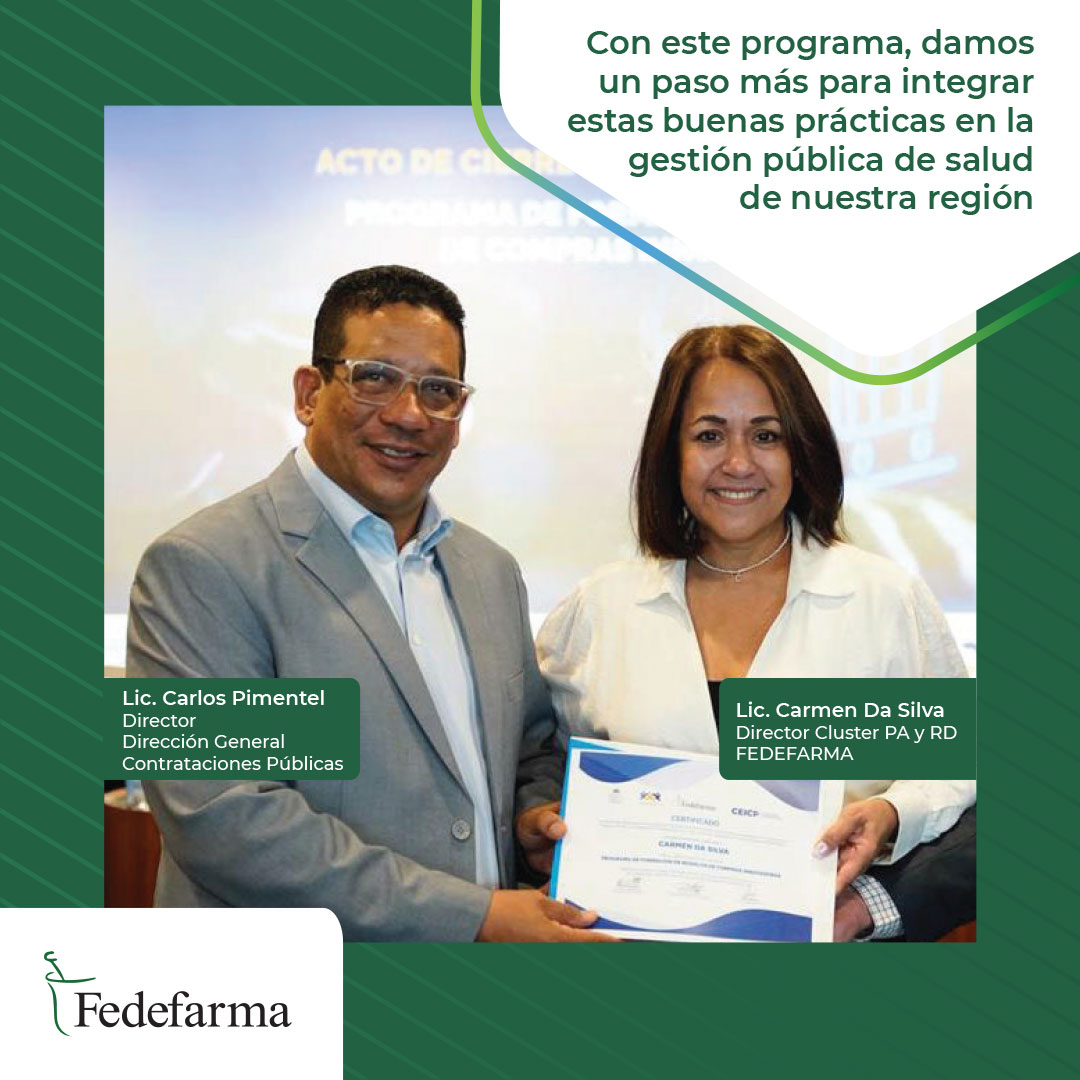 ¡Gracias a todos los participantes que lo hicieron posible!

Culminamos con éxito el Programa de Formación en Modelos de Compras Innovadoras en República Dominicana, una valiosa iniciativa impulsada por  DGCP, CEICP y #Fedefarma.
#ComprasInnovadoras #GestiónPúblicaEficiente