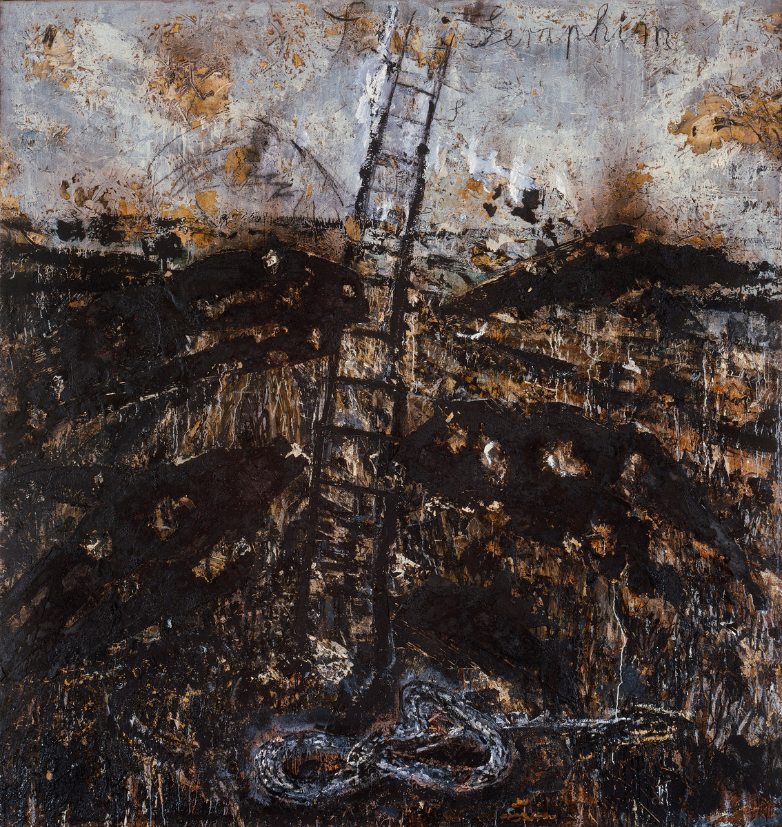 guggenheimbot's tweet image. Seraphim by Anselm Kiefer #artbots #guggenheim