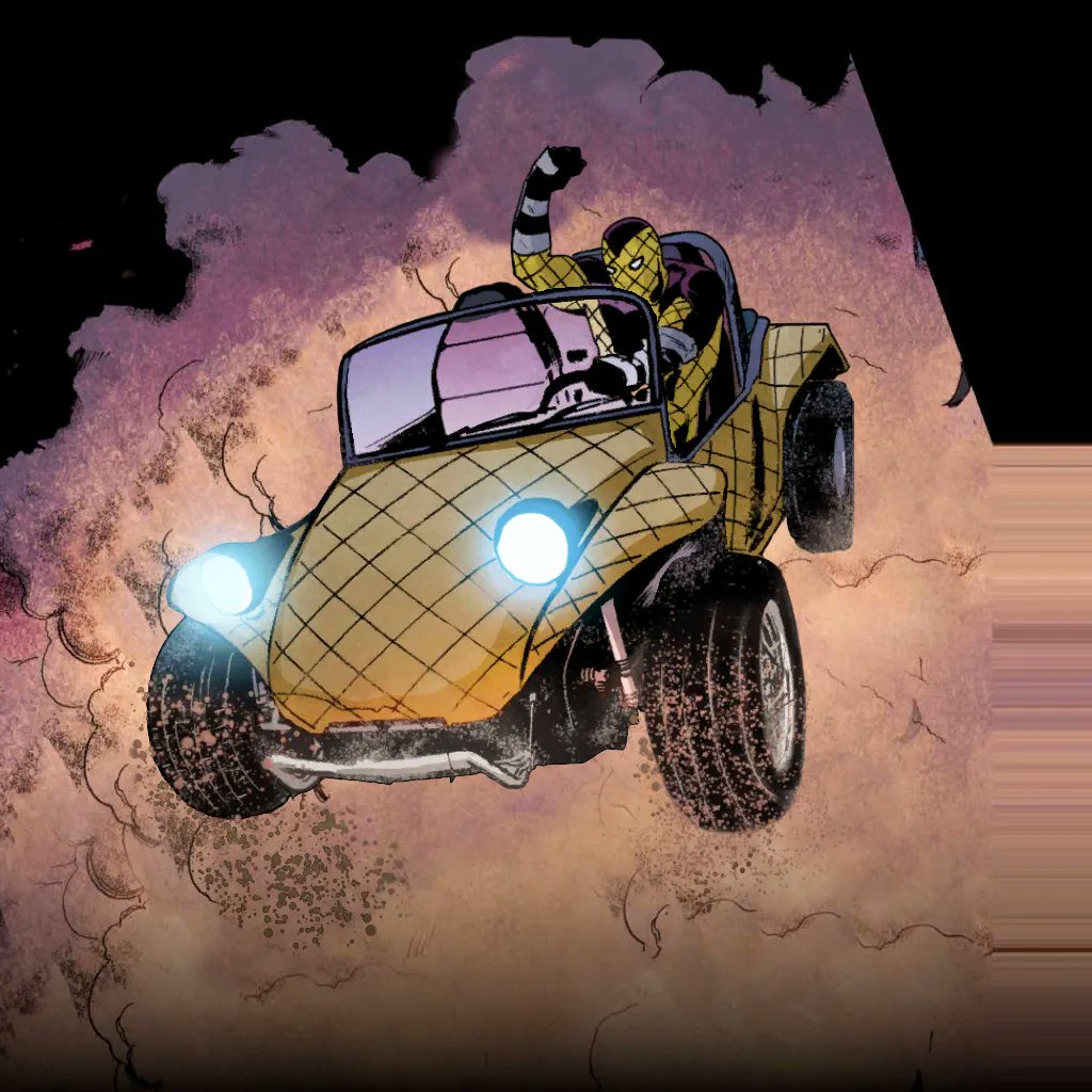 "WOOOOOOOO! YEAH! SHOCK-CAR!!!"