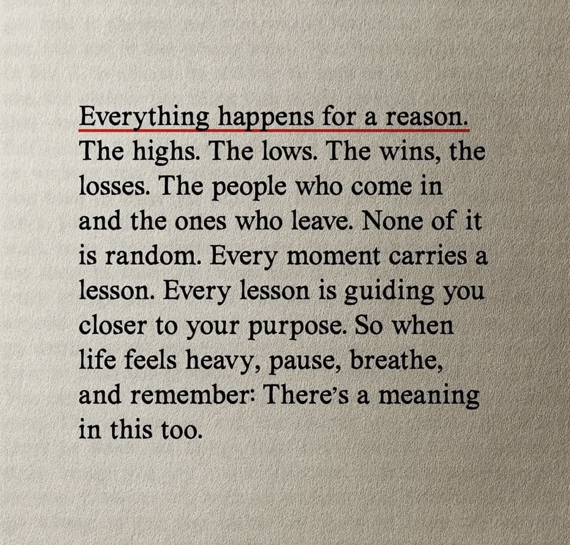 Pause. Deep breath. Remember, there’s a reason for everything. Every moment carries a lesson IF you look 👀 for it. On a high right now? A low? Just experienced a loss? A win? Setbacks happen. It’s a great opportunity for a comeback! Victory is around the corner. #ItsTIMEToManUp