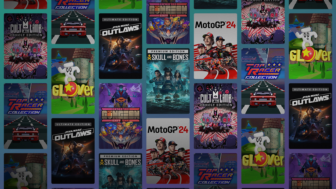 Esta rolando a "Publisher Spotlight Series" p/ <a href="/Xbox/">Xbox</a>, com as publicadoras: 
<a href="/devolverdigital/">DevolverPunk</a>, <a href="/Ubisoft/">Ubisoft</a>, <a href="/MilestoneItaly/">Milestone</a> e claro a <a href="/qubytegames/">QUByte Interactive</a>  🥰

São 38 jogos, só da <a href="/qubytegames/">QUByte Interactive</a>, participando da campanha!

Link nos comentários