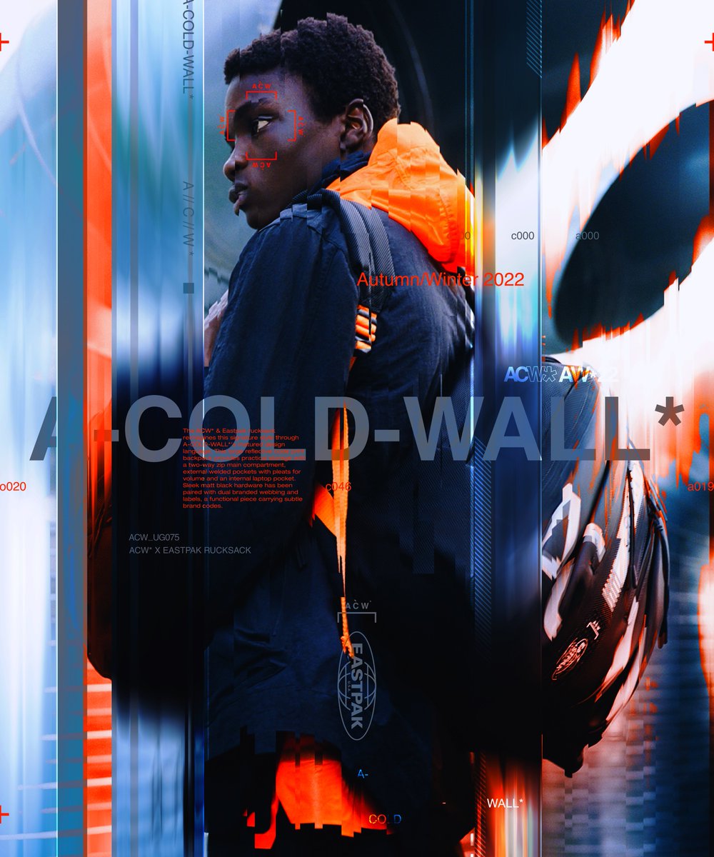 A-COLD-WALL* x EASTPAK®
ReW.3_A/W2022