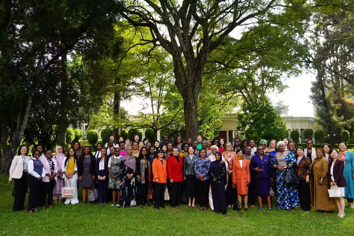 Glad to join <a href="/ZainabHawa/">Zainab Hawa Bangura</a> <a href="/AnacludiaRossb1/">Anacláudia Rossbach</a> <a href="/AntoniaSodonon/">Antonia Sodonon</a> &amp; H.E. Ms. Beatrice Mwaura in the celebration activity of International Day of Women in Diplomacy themed of Women in Leadership and Diplomacy-The Journey Towards Beijing+30 in Chinese Embassy.

My thanks also go to Prof.