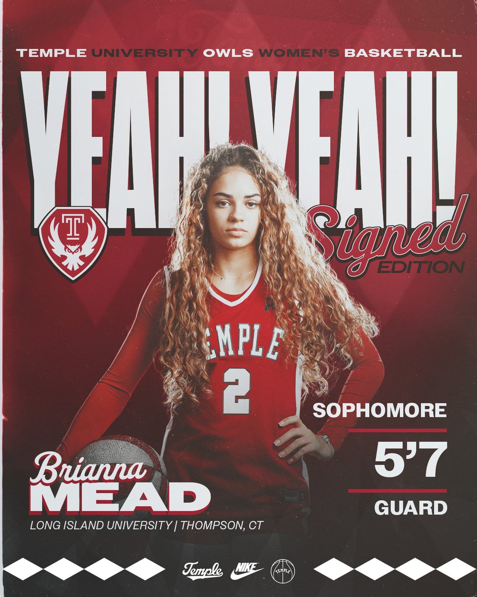 From NY to PA 🛣️

Welcome to Temple Brianna Mead!