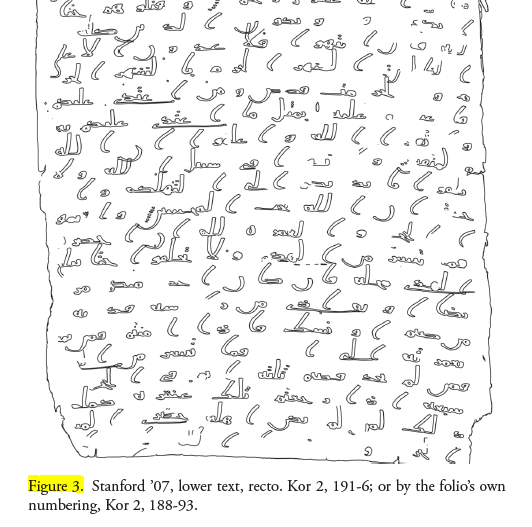 <a href="/teologmete/">Mete</a> The Codex of a Companion of the Prophet and the
Qurʾān of the Prophet
B.Sadeghi and u. Bergmann  s.348
Sana yazmalarını  inceleyen 
UZMANLAR İŞARETLERİN(NOKTALARIN) AYET AYIRICILARININ SONRADAN "EKLENMEDİĞİ" GÖRÜŞÜNDELER
diacritical marks:harfleri ayırt etmeye  yarayan işaretler