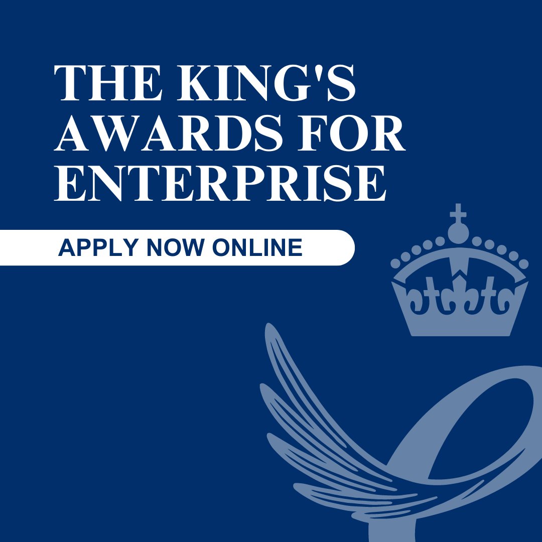 Do you have what it takes to win a King’s Award for your work in sustainability, international trade, innovation, or helping people through social mobility? 

If so, why not apply today !!

investni.com/media-centre/f…