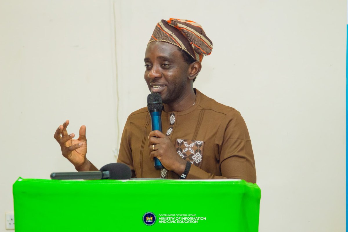 Ministry of Information & Civic Education S/Leone tweet media