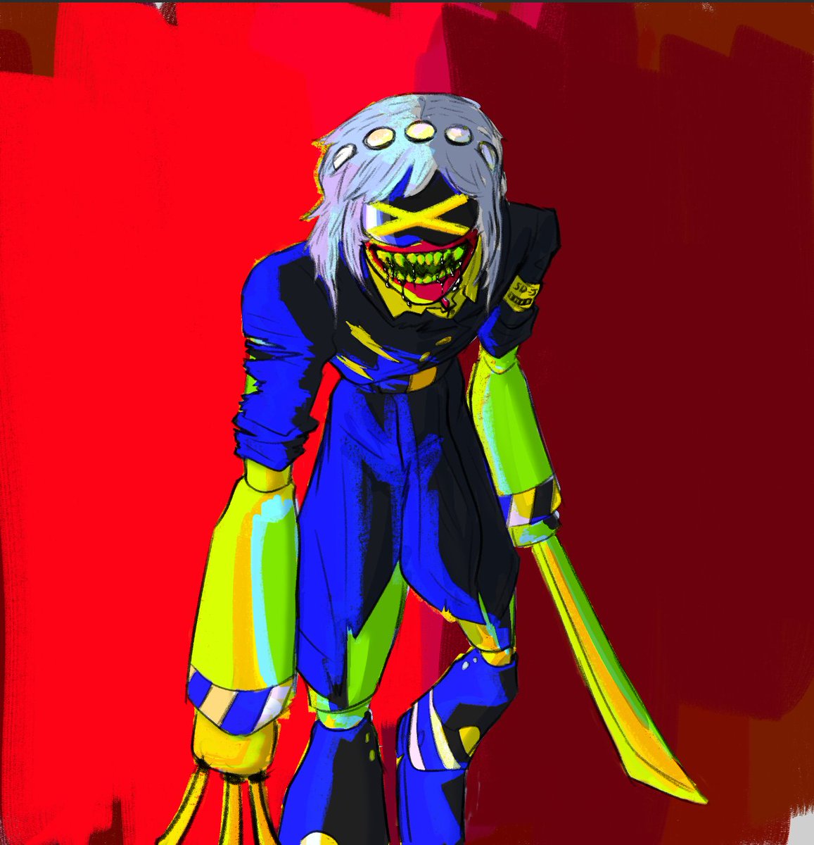 Hyper_fixer's tweet image. #SerialDesignationJ #murdedronesfanart