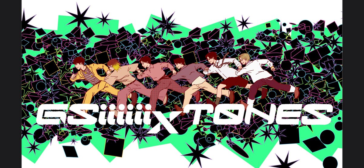 TuruTurumo's tweet photo. #GQuuuuuuX 最終回に間に合った！！
6人のキャラが走るOP
6人の大男達が走るMV
これは描くっきゃない！！と描き出したもののギリギリやった
きっと6人が走る先にいるのは、今年のツアーでも追いかけ続けたあの人…笑
飛び出していけ宇宙の彼方！！！！！！
#SixTONES_BOYZ https://t.co/0ZB3SNoZYl