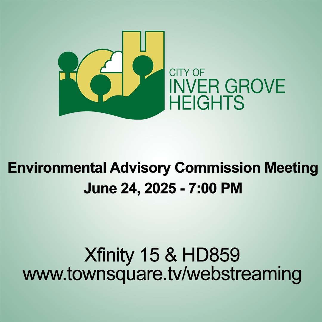 Live Tonight: <a href="/CityofIGHmn/">City of IGH</a> Environmental Advisory Commission Meeting on TV and streaming at townsquare.tv/webstreaming!
