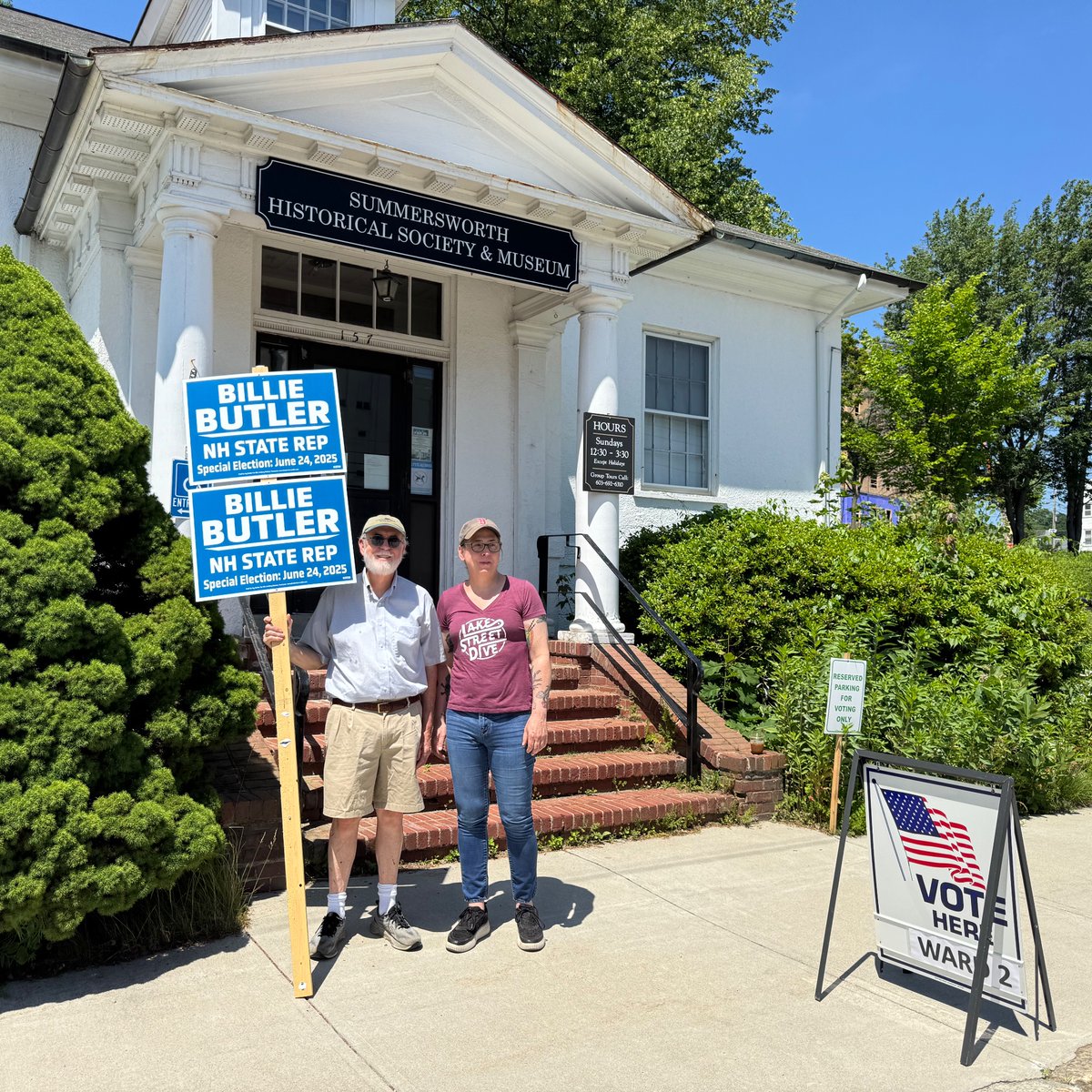 Senator David Watters (@sendavidwatters) on Twitter photo Special election day in Somersworth and Rollinsford! Vote for Billie Butler! <a href="/NHDems/">NH Democratic Party</a> <a href="/SomersworthDems/">SomersworthDemocrats</a> <a href="/SCDCNHDems/">Strafford County NH Dems</a> #NHPolitics Special election day in Somersworth and Rollinsford! Vote for Billie Butler! <a href="/NHDems/">NH Democratic Party</a> <a href="/SomersworthDems/">SomersworthDemocrats</a> <a href="/SCDCNHDems/">Strafford County NH Dems</a> #NHPolitics