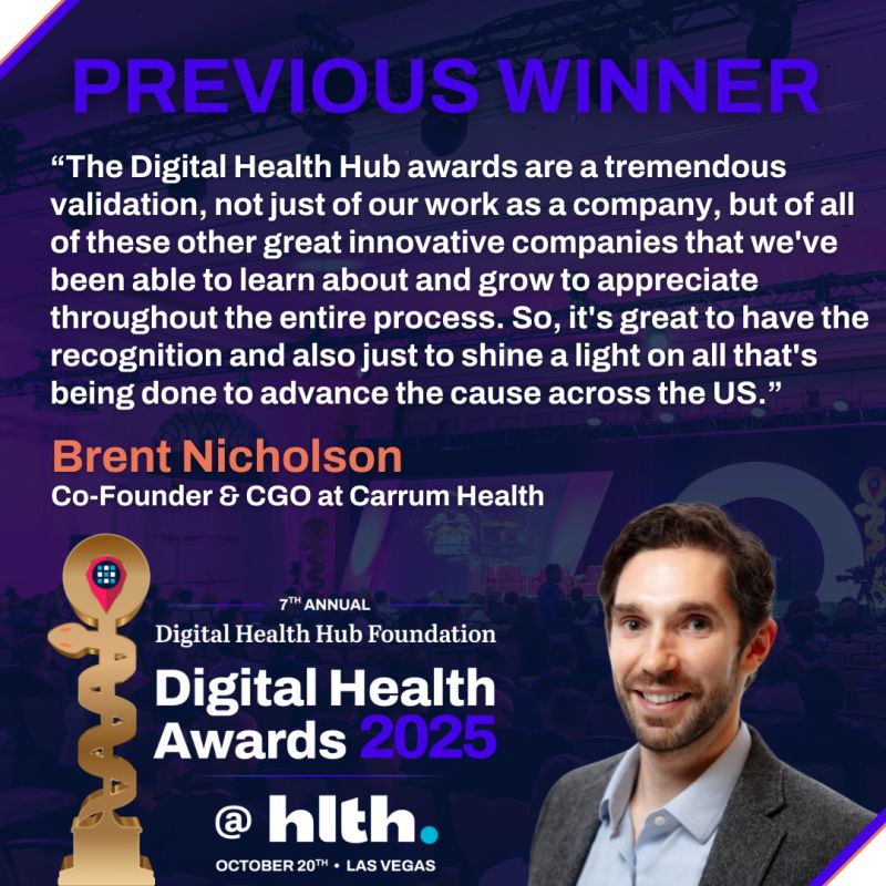 With 12 categories and two dynamic tracks, Rising Star and Best in Class, we’re honoring the companies transforming healthcare at <a href="/HLTHEVENT/">HLTH</a> !

Don’t miss your chance to be recognized.
 Apply now: digitalhealthhub.org/awards/2025/su…

<a href="/CarrumHealth/">Carrum Health</a>