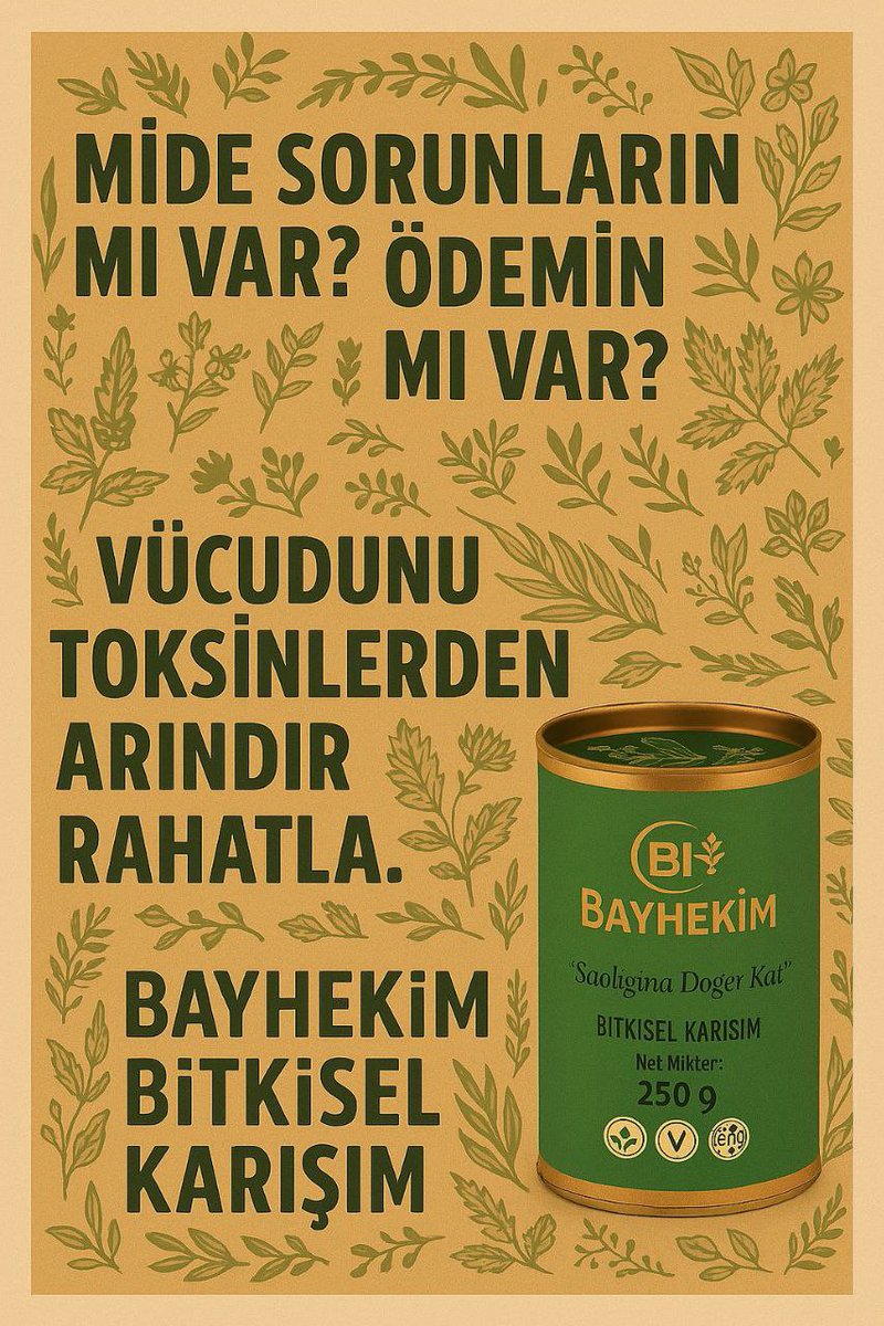 Doğanın şifalı gücüyle tanışın kimyasal ilaçlara son iletişim 0542 620 63 29 ürün linki iremce.com/bayhekim-bitki…