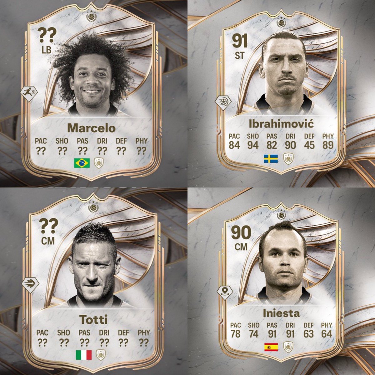 The FC 26 Icon class is honestly AMAZING 🚨

Looks like a massive focus on newly retired players and FUT favorites ✅

Who are you most excited for???