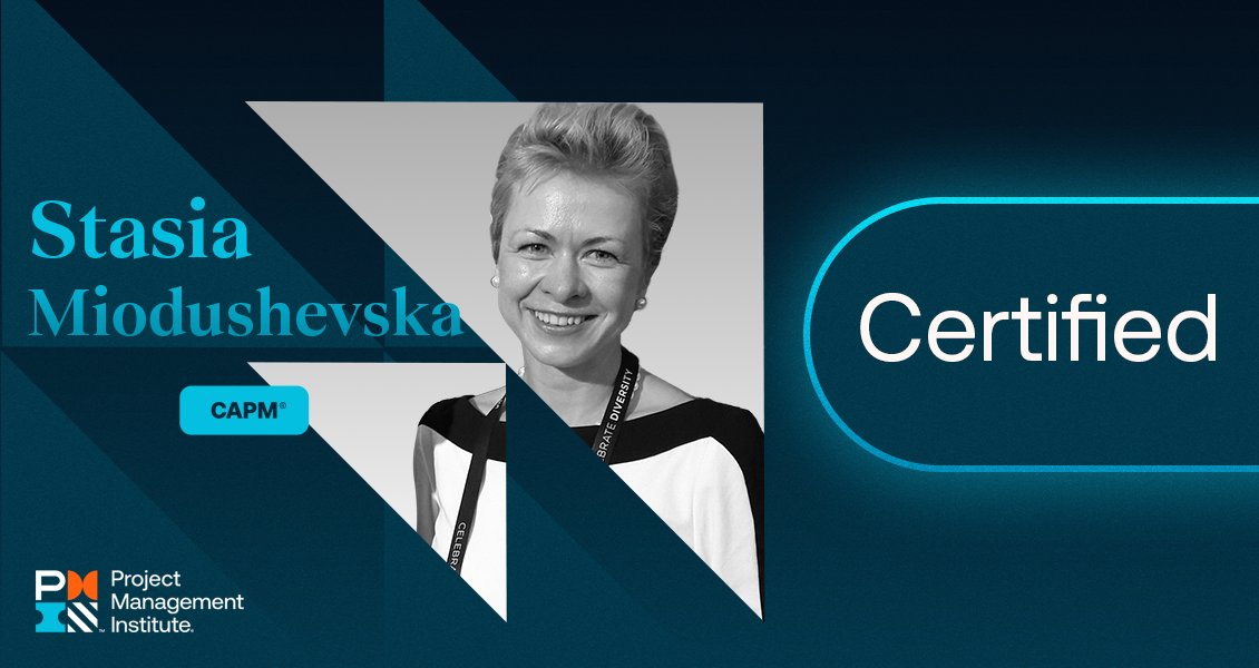 Stasia Miodushevska, CAPM, has managed sponsorships at high-profile events like Eurovision. She shares how project management—and her certification—help her lead diverse teams, adapt to constant change, and deliver under pressure: bit.ly/4c7gujp

#CertSummer