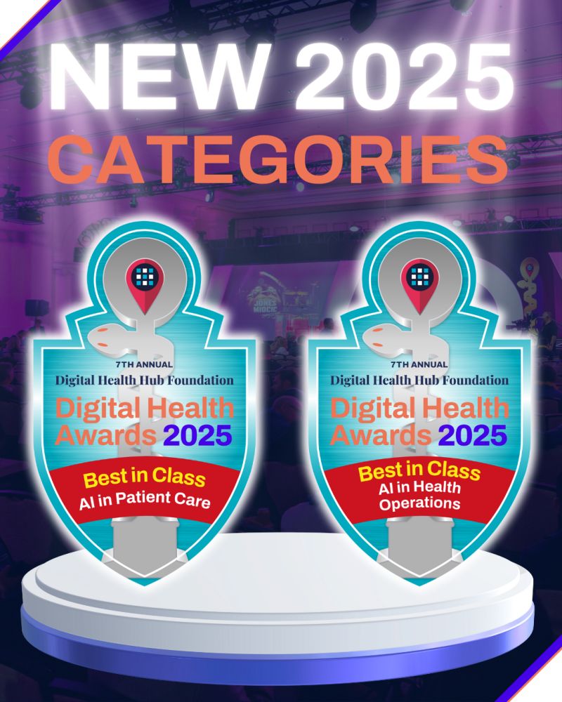 The Digital Health Hub Foundation - Digital Health Awards at <a href="/HLTHEVENT/">HLTH</a>  spotlight the most innovative health tech companies transforming healthcare through technology. We have two new categories for 2025! digitalhealthhub.org/awards/2025/su…