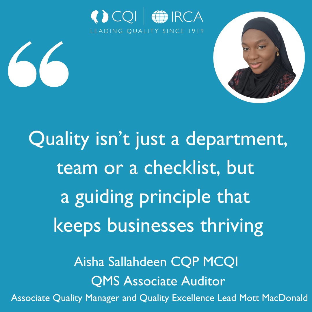 💡 “'What does that mean?' or the classic 'Oh, so you’re an auditor?' when I introduce myself as a quality manager. 

How to be seen as more than the dreaded ‘police’ of a project?" 
Aisha Sallahdeen, Associate Quality Manager at Mott MacDonald