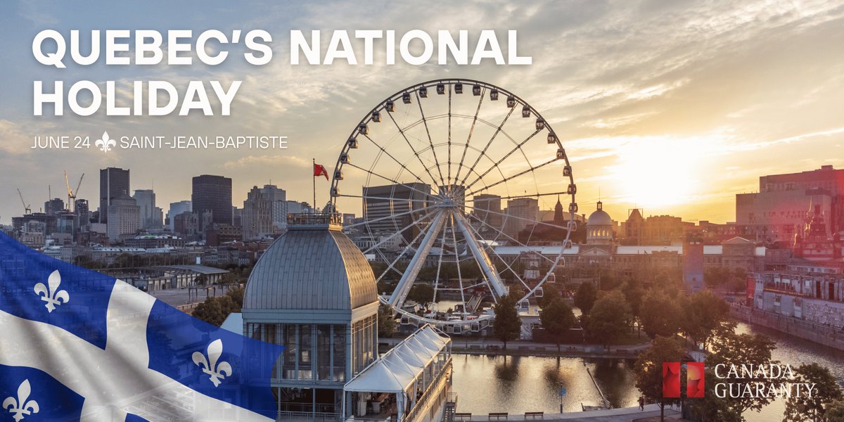 Happy Quebec National Holiday to our incredible team and partners!

May the holiday be filled with joy, relaxation, and celebrations of Quebec’s proud history and rich traditions. 
 
Enjoy this time with friends and family!

#QuebecsNationalHoliday #FêtenationaleduQuebec