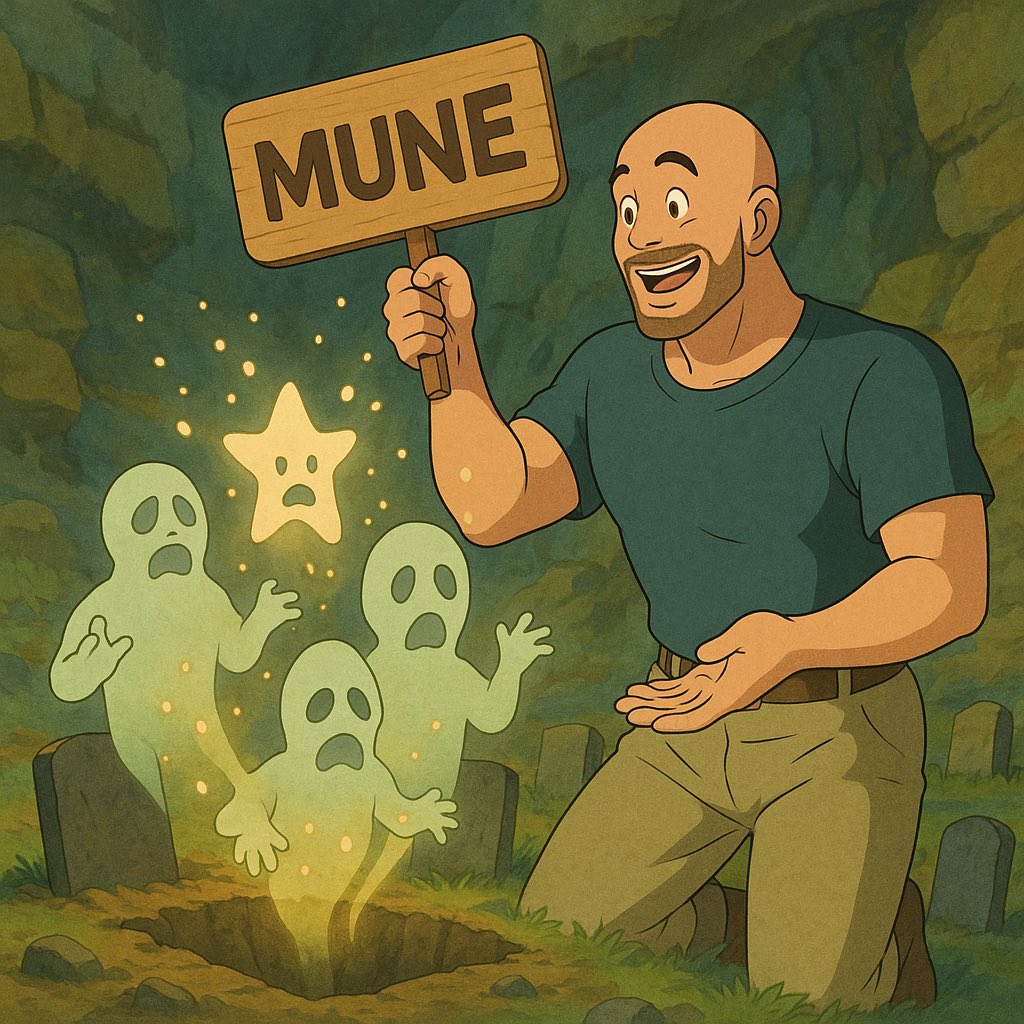 There are thousands of dead communities out there.
Rugged tokens. Forgotten discords.
No roadmap. No purpose. No hope.

We see opportunity.

Mune is reviving dead communities —
Giving them a new purpose inside a thriving meme ecosystem.
New rewards. New culture. Real upside.