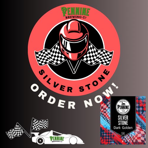 🏎️ SOMETHING NEW!
SLIVER STONE | DARK GOLDEN  | 3.8% 🍺Excitable &amp; unpredictable, light &amp; refreshing with a smooth aftertaste.🍻
Prepare for the GB Grand Prix (5-7 July) with this awesome brew! 🏎️ 🇬🇧 
Order now!🍺
#silverstone #silverstonegp🇬🇧 #beer #brewerylife #penninebrewingco