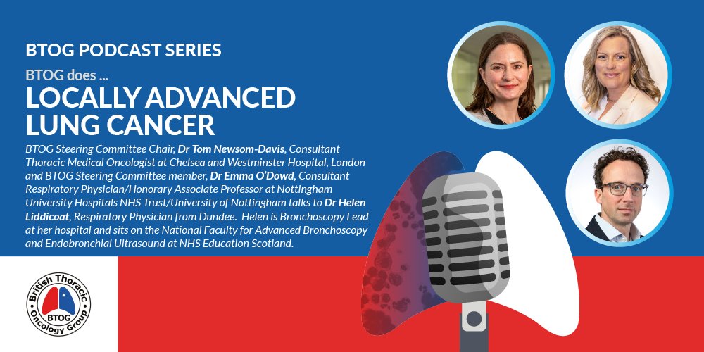 BTOG (@btogorg) on Twitter photo Podcast Alert: BTOG does ... Locally Advanced Lung Cancer. <a href="/tnewsomdavis/">Tom Newsom-Davis</a> and <a href="/emmalodowd/">Emma O'Dowd</a> talk to <a href="/HelenLiddicoat/">helen liddicoat</a>, Respiratory Physician, Bronchoscopy Lead and member of the National Faculty for Advanced Bronchoscopy and Endobronchial Ultrasound at NHS Education Scotland. Podcast Alert: BTOG does ... Locally Advanced Lung Cancer. <a href="/tnewsomdavis/">Tom Newsom-Davis</a> and <a href="/emmalodowd/">Emma O'Dowd</a> talk to <a href="/HelenLiddicoat/">helen liddicoat</a>, Respiratory Physician, Bronchoscopy Lead and member of the National Faculty for Advanced Bronchoscopy and Endobronchial Ultrasound at NHS Education Scotland.