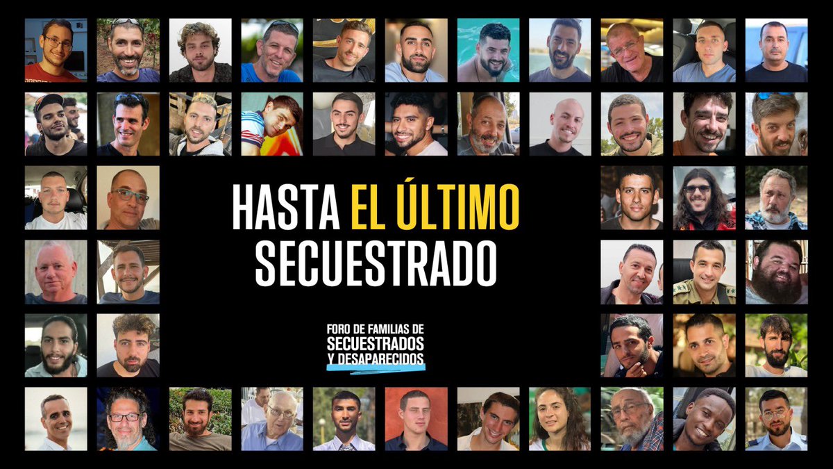 Mientras el mundo mira a Irán y EE.UU., no olvidemos que todavía hay 50 civiles israelíes secuestrados en Gaza desde hace 627 días. 627 días bajo tierra. 627 días lejos de sus familias.
#BringThemHomeNow