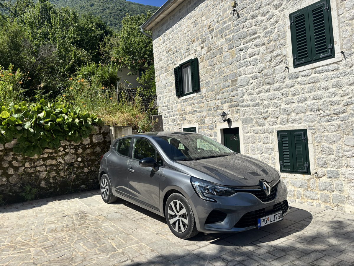 Well that’s a hire car first. ‘Renault Clio or similar’