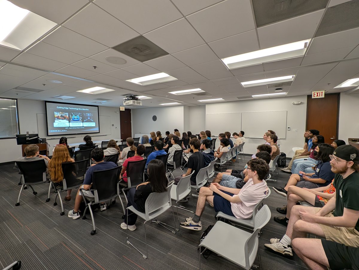 NUCIERA's tweet image. Welcome to our new @NSF REU students on Day 1! 🚀 Our REACH high schoolers are diving into week 2 🔭 Both groups joined us for a @VRubinObs First Look Watch Party — real science, real data, real excitement! 💫 #CIERA #REU #REACH #RubinObservatory #STEM