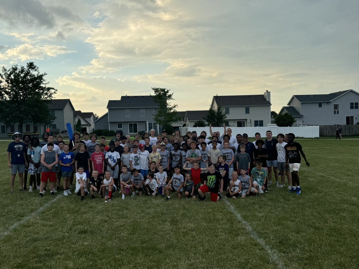 Tonight is our annual youth football camp.  5:30 to 7:30 at CCHS.  Looking forward to seeing some future Saints!  Walk ups are welcome. Go Saints!