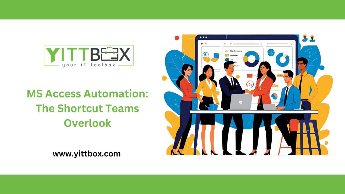 yittbox's tweet image. MS Access isn’t just a database, it’s your silent automation engine. 🔄
💼 Automate forms, reports, alerts &amp;amp; updates with zero code.

#MSAccess #AccessAutomation #TechEfficiency #SmartWorkflows #DataAutomation #ProcessOptimization #WorkAutomation #OfficeAutomation #Yittbox