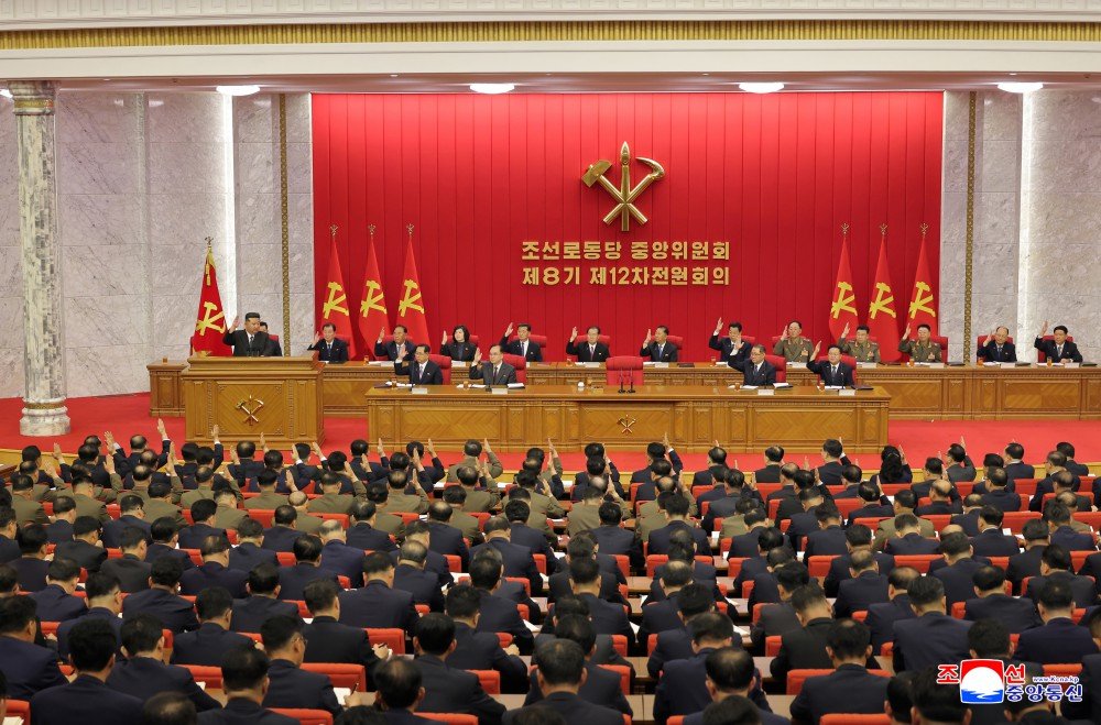 UK_KFL's tweet photo. The Enlarged Meeting of the Twelfth Plenary Meeting of the Eighth Central Committee of the Workers’ Party of Korea was held from June 21 to 23, 2025. https://t.co/IGgWEazDQh