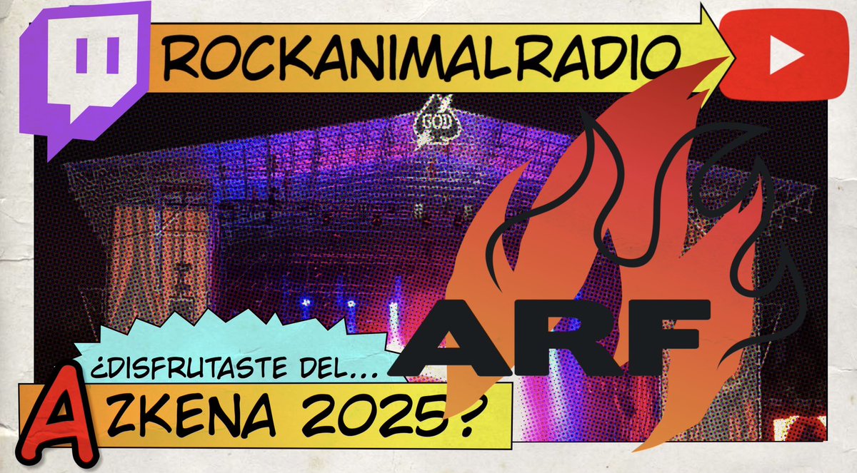 Anoche se pasaron por nuestro canal Rubén Chupete  y Marcos Sánchez para hablar de la reciente edición del Azkena Rock Festival: nuestros conciertos favoritos; lo que más y lo que menos nos gustó; la situación actual y el futuro del festival... ¿qué opináis vosotros?

Rock'n'Roll