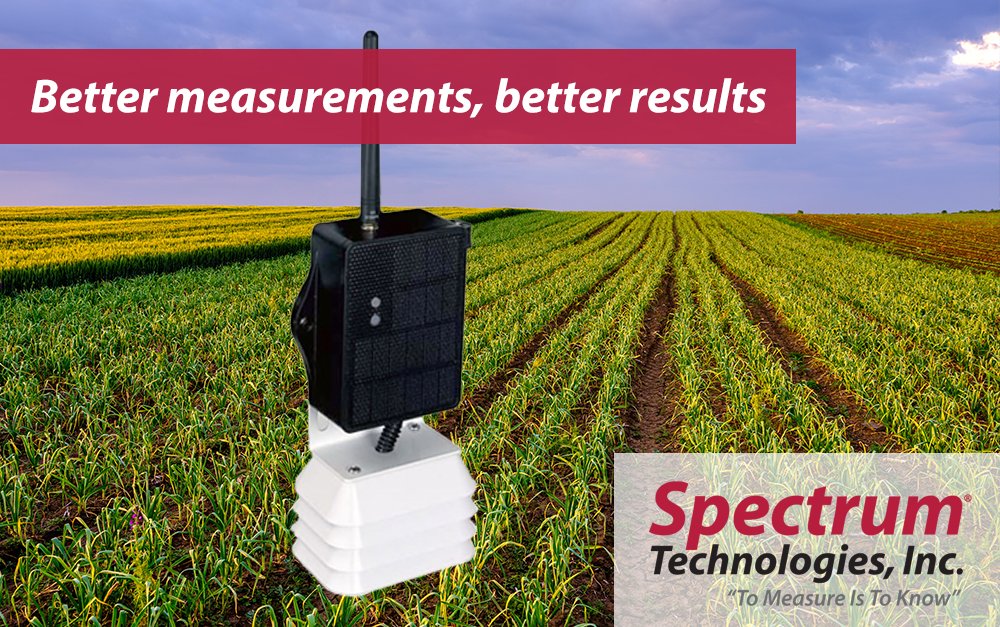Know the state of your #crops and #plants at all times with our Wireless LoRa Temp/RH Station which uses temperature and humidity sensors to track dew point, absolute humidity, web bulb temperature, Delta T, VPD and heat index. Contact us at 815.436.4440.
specmeters.com/contact-us