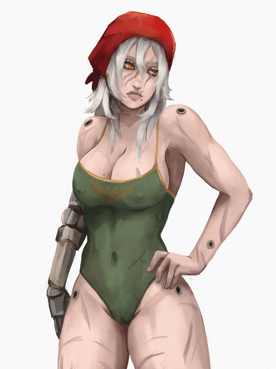 Sister Milcah beach ep

OC: <a href="/dorotero/">dorotero</a> 

#warhammer40k
