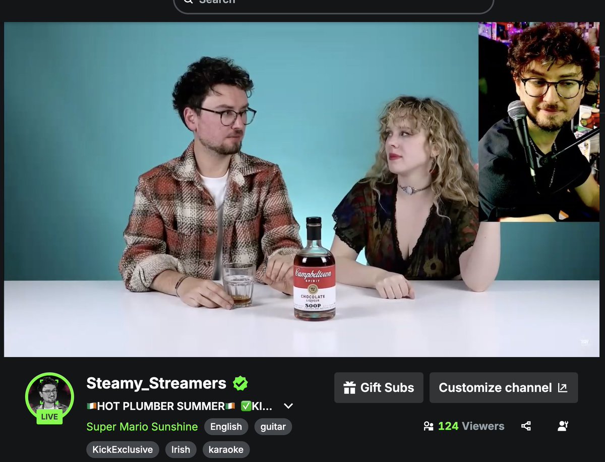 You, Watching me, watch me on the <a href="/TheTryChannel/">TRY</a> while front Paging on <a href="/KickStreaming/">Kick</a> how kinky! Thanks for the support!