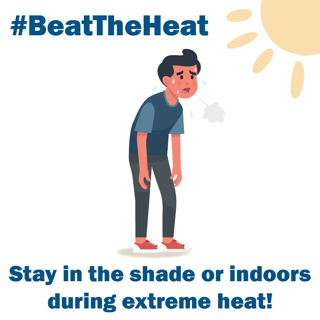 It’s a hot one out there, Manheim Township! 🔥

Remember to stay hydrated, seek shade, and take breaks from the heat. Public spaces like the Manheim Township Public Library and Overlook and Skyline Pools are great spots to cool down.

Beat the Heat Tips - ready.gov/heat