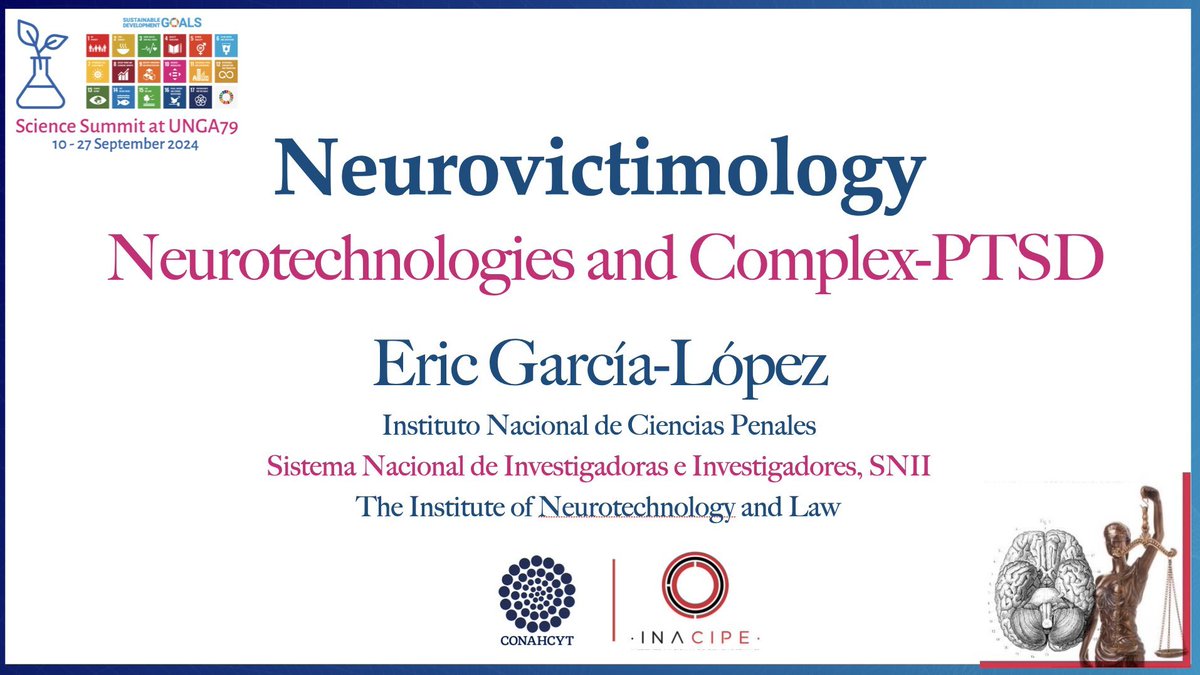 #MexicoSinTortura

La Neuropsicología Forense es una disciplina que debería ser mucho más valorada por el sistema de justicia, dadas sus fortalezas y contribuciones.

Sobre ella conversaremos este medio día, gracias al Instituto Nacional de Ciencias Penales.

Atenta invitación:
